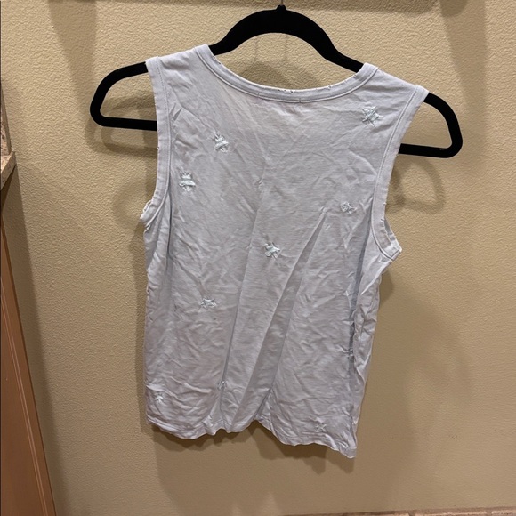 n:PHILANTHROPY Light Gray Tank Top with cute little stars all over it - Picture 8 of 11